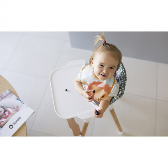 Scaun de masa, Lionelo, Koen, 2 in 1, Transformabil, Sustine 30 kg, 6 luni+, Bej [27]