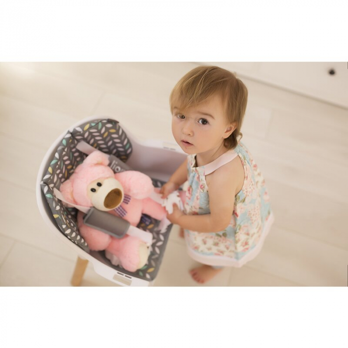 Scaun de masa, Lionelo, Koen, 2 in 1, Transformabil, Sustine 30 kg, 6 luni+, Bej [17]