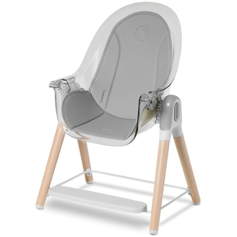 Lionelo - Scaun de masa Maya, 2 in 1, Transformabil, 3 pozitii de inclinare, Conform cu standardele europeane de securitate EN14988, EN12790, White [14]