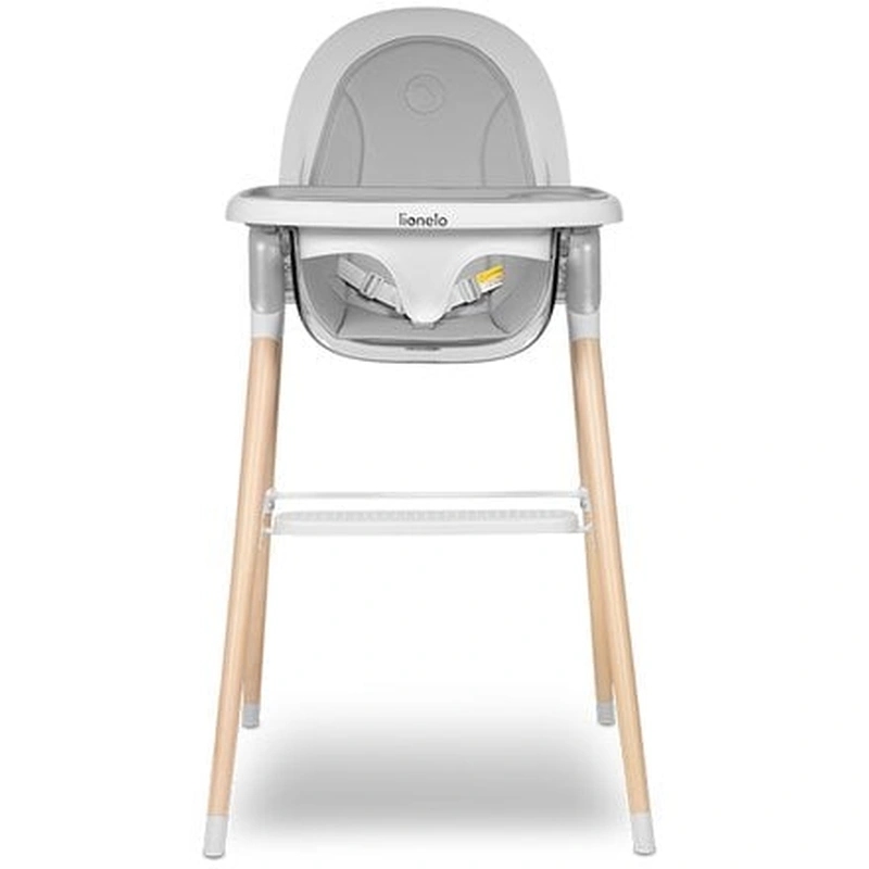 Lionelo - Scaun de masa Maya, 2 in 1, Transformabil, 3 pozitii de inclinare, Conform cu standardele europeane de securitate EN14988, EN12790, White [21]