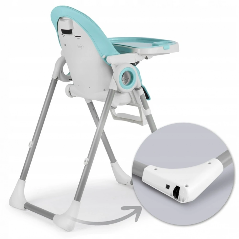 Scaun de masa multifunctional Nukido Belo - Albastru deschis [7]