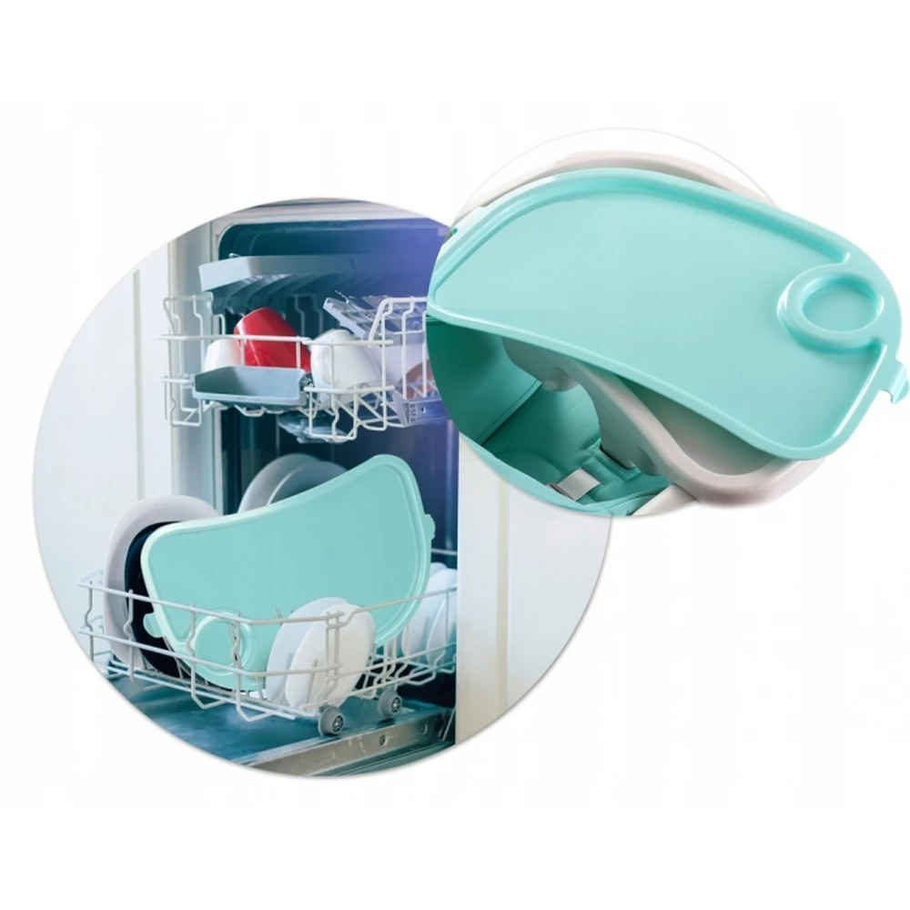 Scaun de masa multifunctional Nukido Belo - Albastru deschis [5]