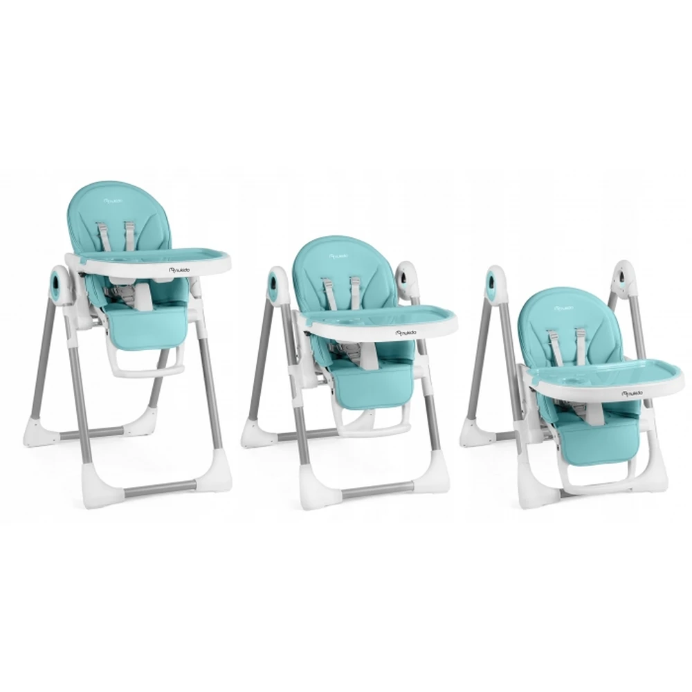 Scaun de masa multifunctional Nukido Belo - Albastru deschis [3]