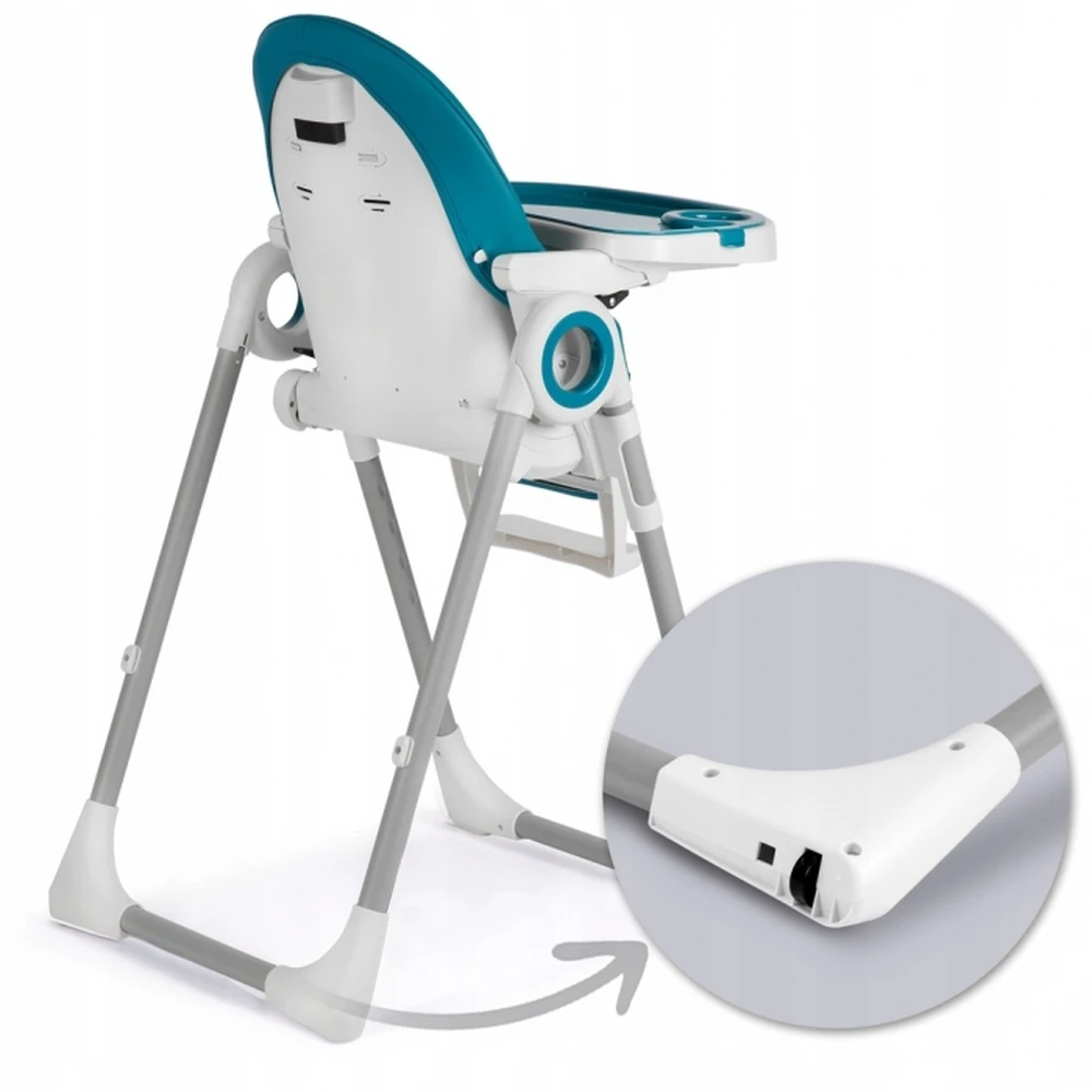 Scaun de masa multifunctional Nukido Belo - Albastru inchis [7]