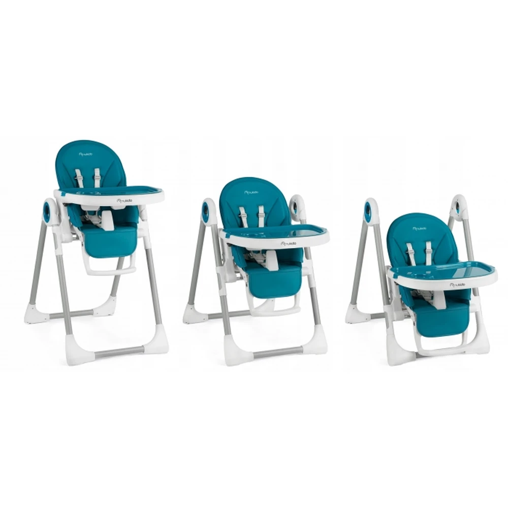 Scaun de masa multifunctional Nukido Belo - Albastru inchis [2]