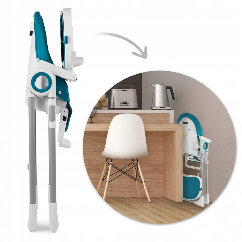 Scaun de masa multifunctional Nukido Belo - Albastru inchis [6]