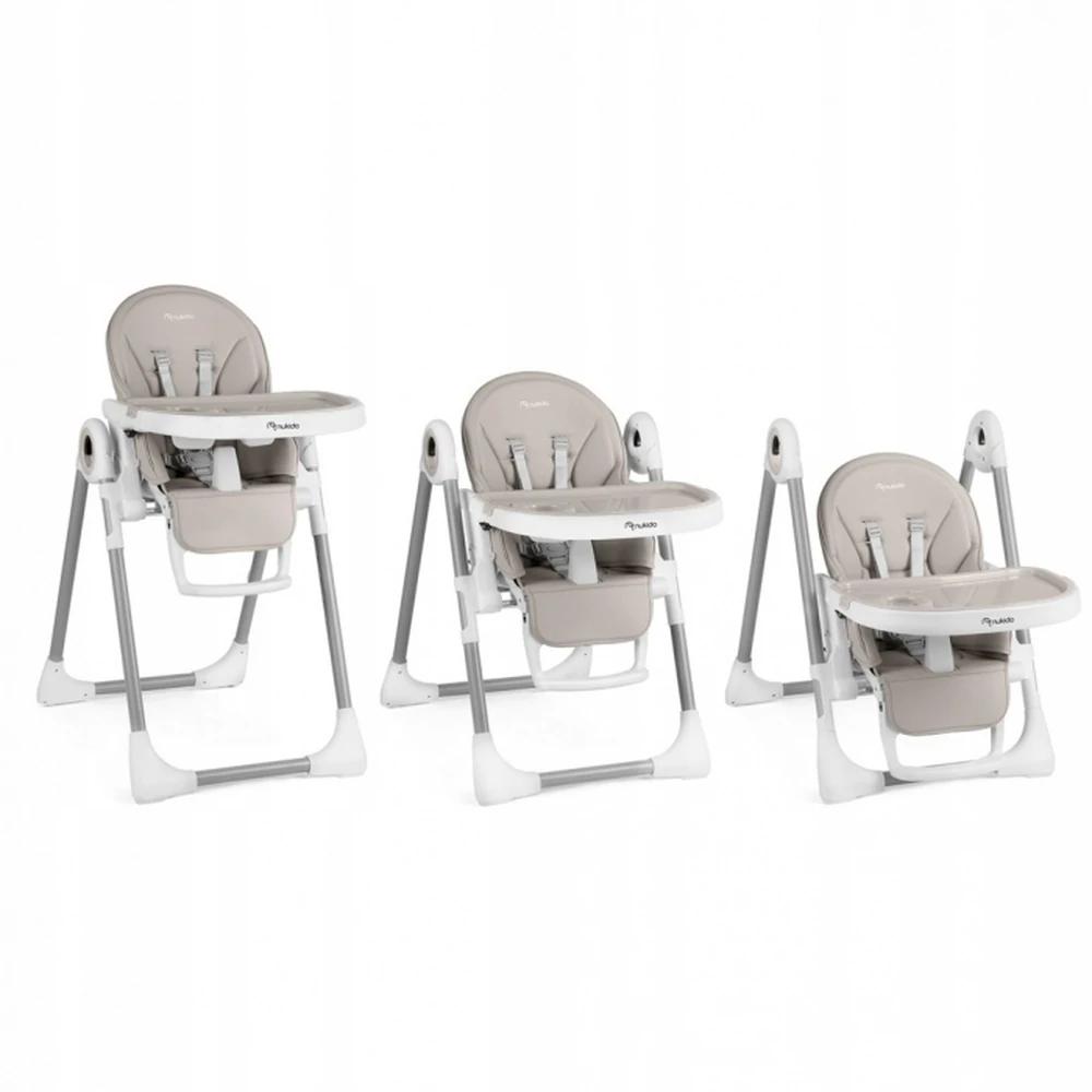 Scaun de masa multifunctional Nukido Belo - Gri [2]