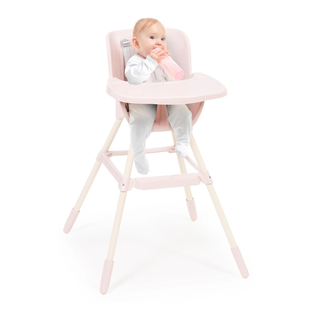 Scaun de masa pentru copii, BabyJem, Roz [4]