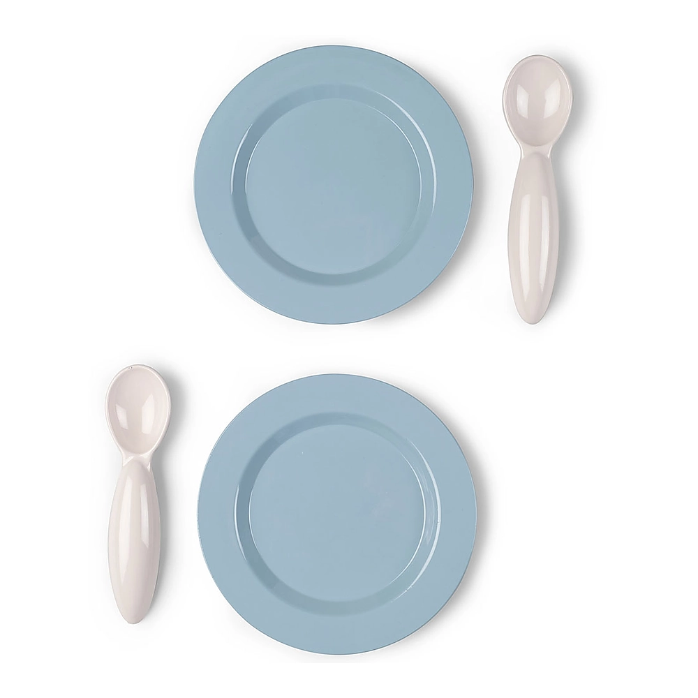 Scaun de masa pentru papusi Smoby Baby Nurse Twin 2 in 1 maro [3]