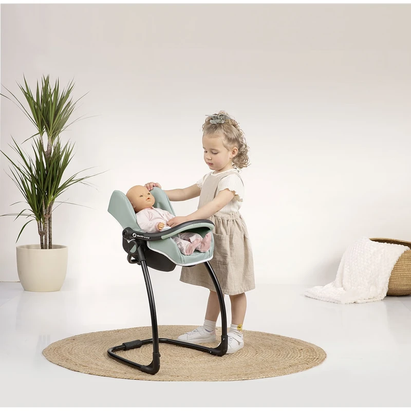 Scaun de masa pentru papusi Smoby Maxi Cosi Quinny 3 in 1 albastru [5]