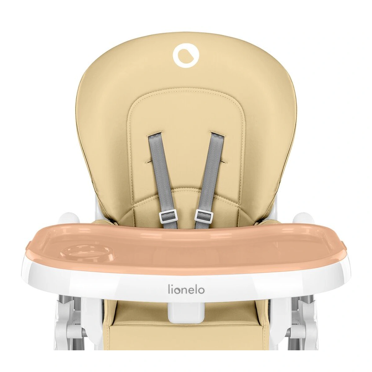 Lionelo - Scaun de masa Reglabil, 6 Pozitii pe inaltime, Spatar reglabil in 3 pozitii, Linn Plus din metal, Conform cu standardul europeane de securitate EN14988, Bej [6]