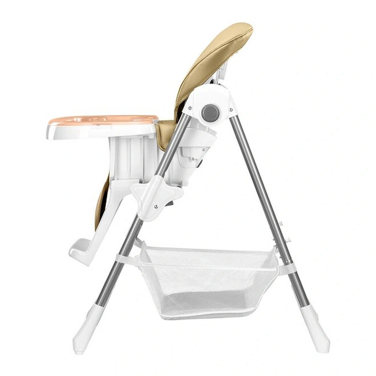 Lionelo - Scaun de masa Reglabil, 6 Pozitii pe inaltime, Spatar reglabil in 3 pozitii, Linn Plus din metal, Conform cu standardul europeane de securitate EN14988, Bej [19]