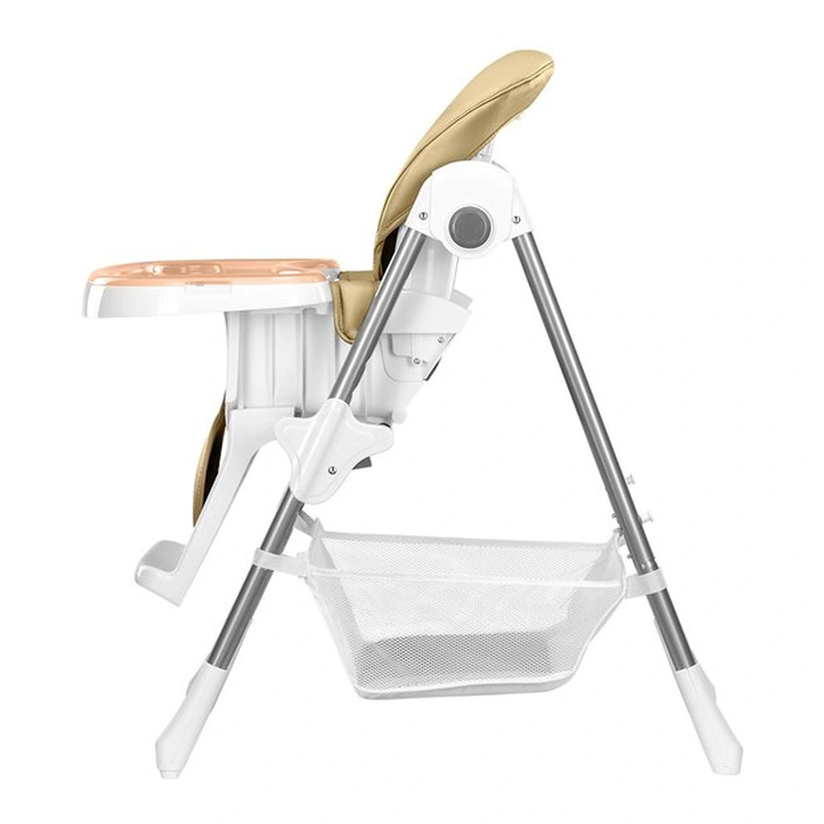 Lionelo - Scaun de masa Reglabil, 6 Pozitii pe inaltime, Spatar reglabil in 3 pozitii, Linn Plus din metal, Conform cu standardul europeane de securitate EN14988, Bej [20]