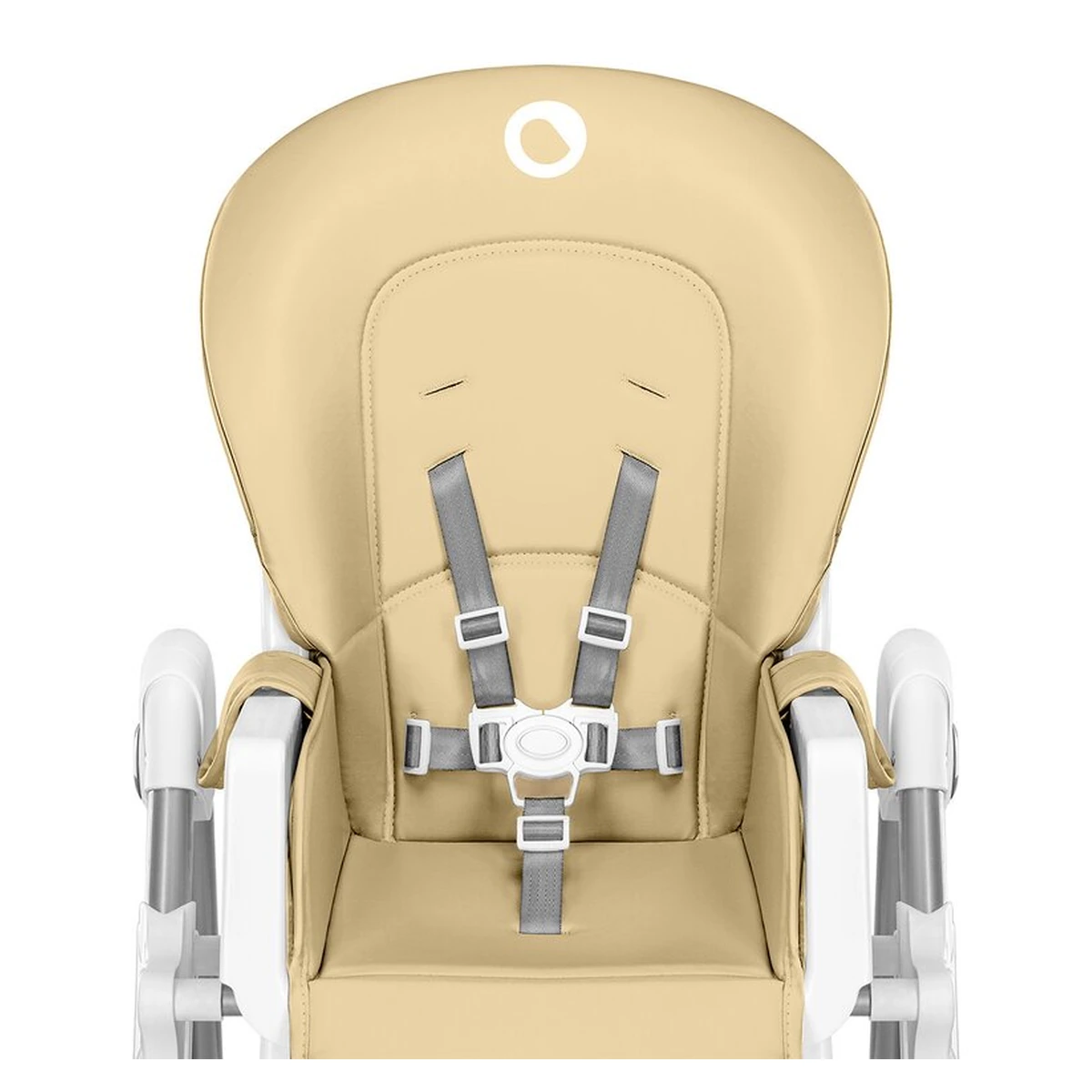 Lionelo - Scaun de masa Reglabil, 6 Pozitii pe inaltime, Spatar reglabil in 3 pozitii, Linn Plus din metal, Conform cu standardul europeane de securitate EN14988, Bej [10]