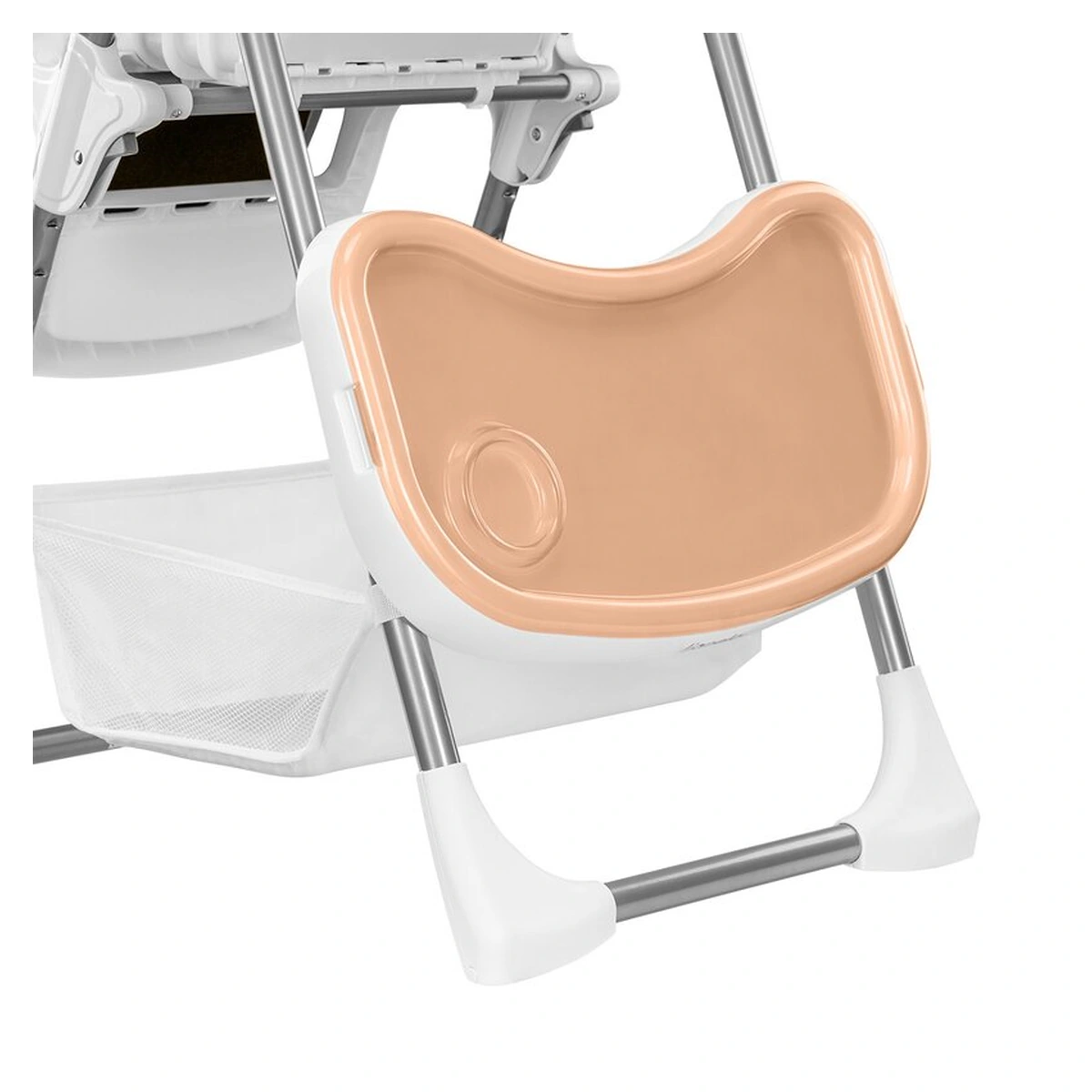 Lionelo - Scaun de masa Reglabil, 6 Pozitii pe inaltime, Spatar reglabil in 3 pozitii, Linn Plus din metal, Conform cu standardul europeane de securitate EN14988, Bej [11]