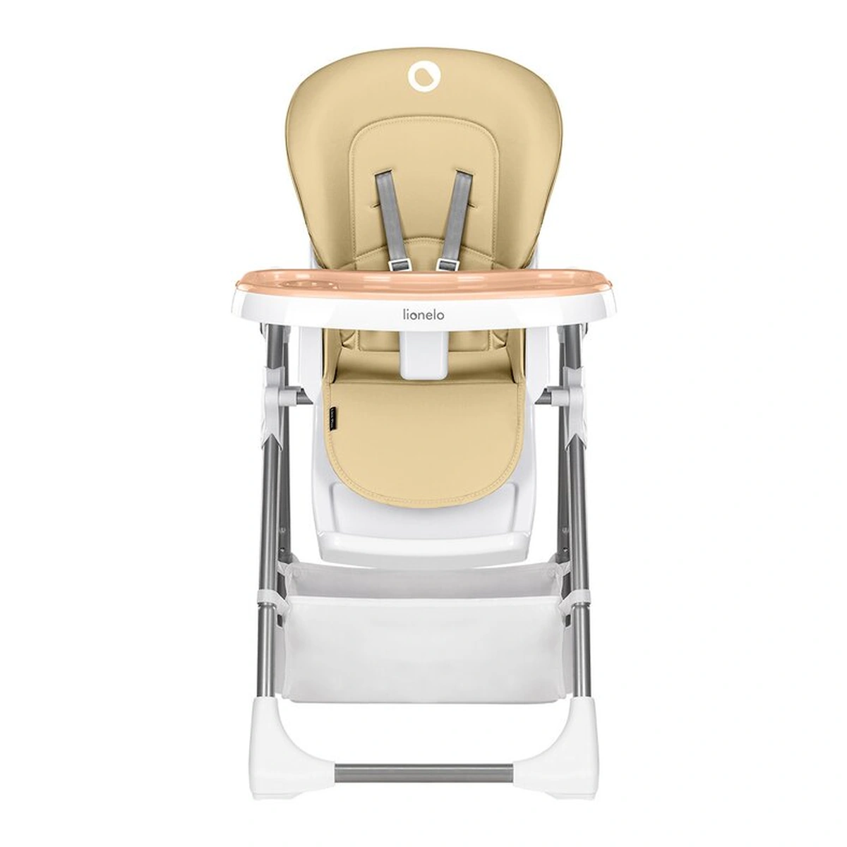 Lionelo - Scaun de masa Reglabil, 6 Pozitii pe inaltime, Spatar reglabil in 3 pozitii, Linn Plus din metal, Conform cu standardul europeane de securitate EN14988, Gri [4]