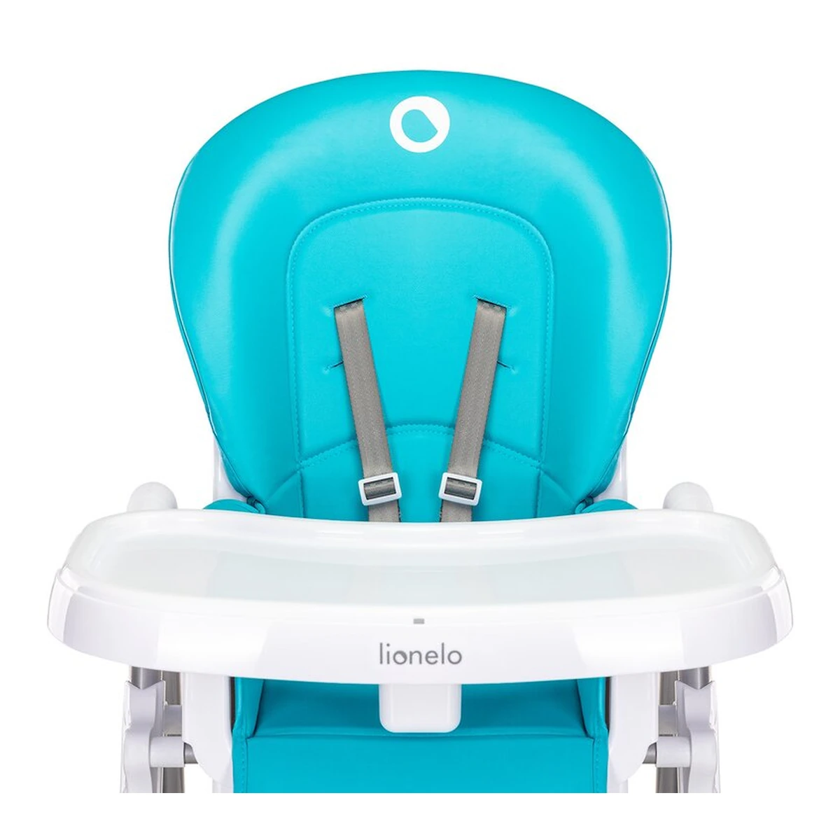 Lionelo - Scaun de masa Reglabil, 6 Pozitii pe inaltime, Spatar reglabil in 3 pozitii, Linn Plus din metal, Conform cu standardul europeane de securitate EN14988, Turcoaz [7]