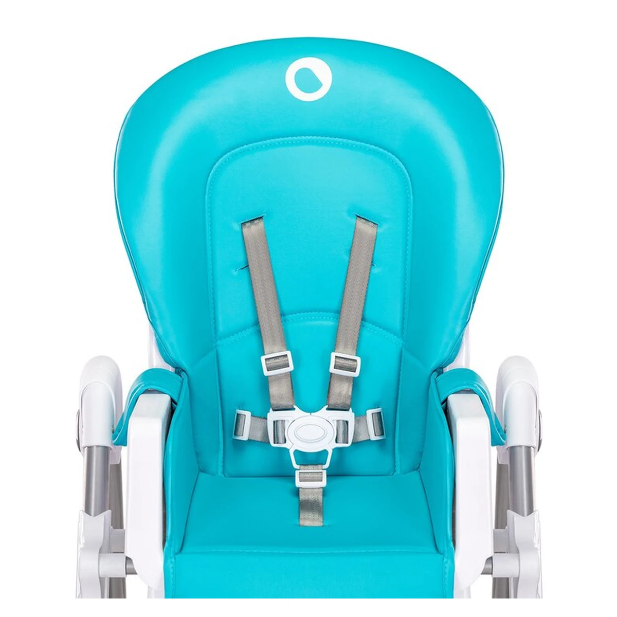 Lionelo - Scaun de masa Reglabil, 6 Pozitii pe inaltime, Spatar reglabil in 3 pozitii, Linn Plus din metal, Conform cu standardul europeane de securitate EN14988, Turcoaz [12]