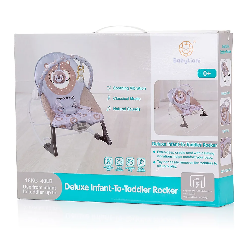 Scaunel Balansoar Chipolino Melody cu Vibrații și Melodii [5]