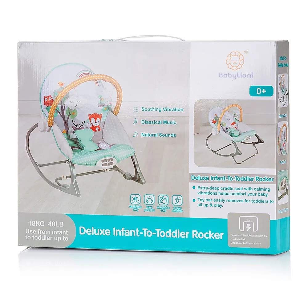 Scaunel balansoar Chipolino Melody green [5]