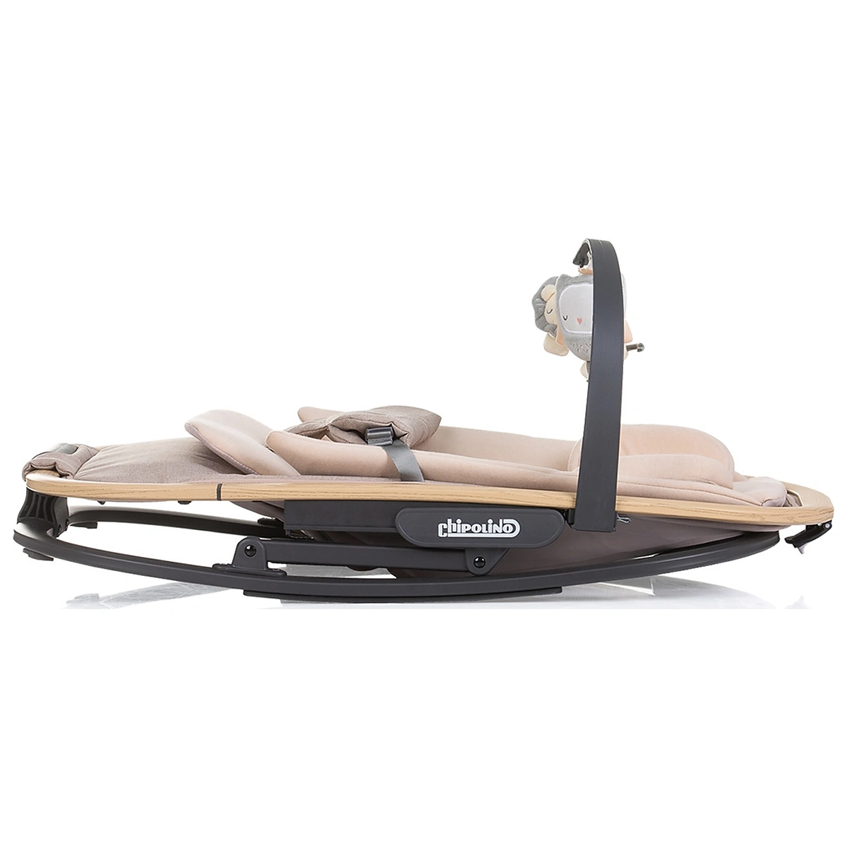 Scaunel balansoar Chipolino Senso biscotta wood 6 luni [5]