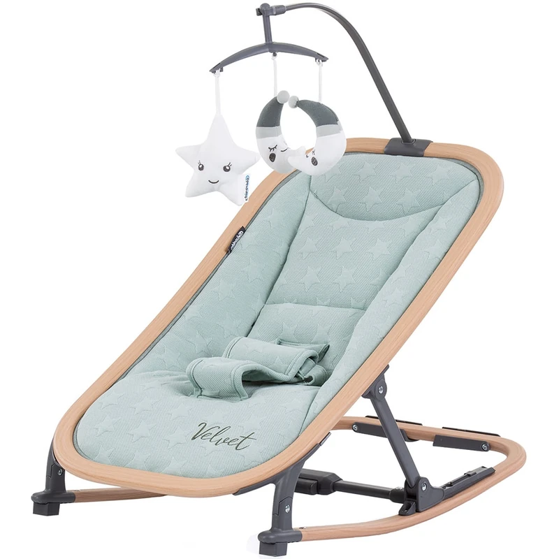 Scaunel balansoar Chipolino Velvet aloe wood [1]