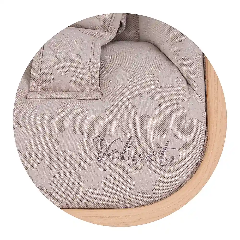 Scaunel balansoar Chipolino Velvet sand wood [5]