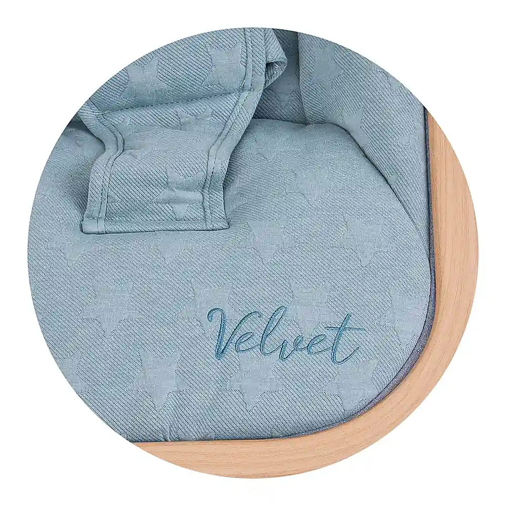 Scaunel balansoar Chipolino Velvet sky wood [5]