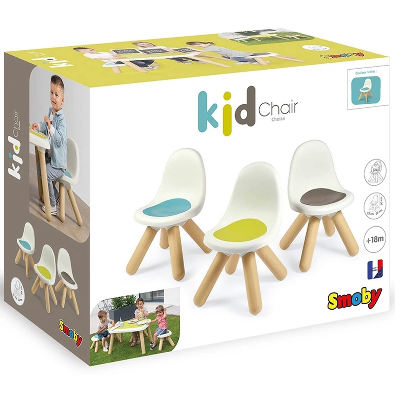 Scaunel cu spatar pentru copii Smoby albastru [6]