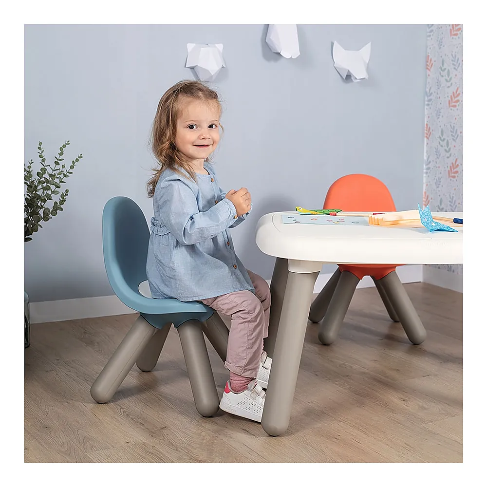 Scaunel cu spatar pentru copii Smoby storm blue [2]