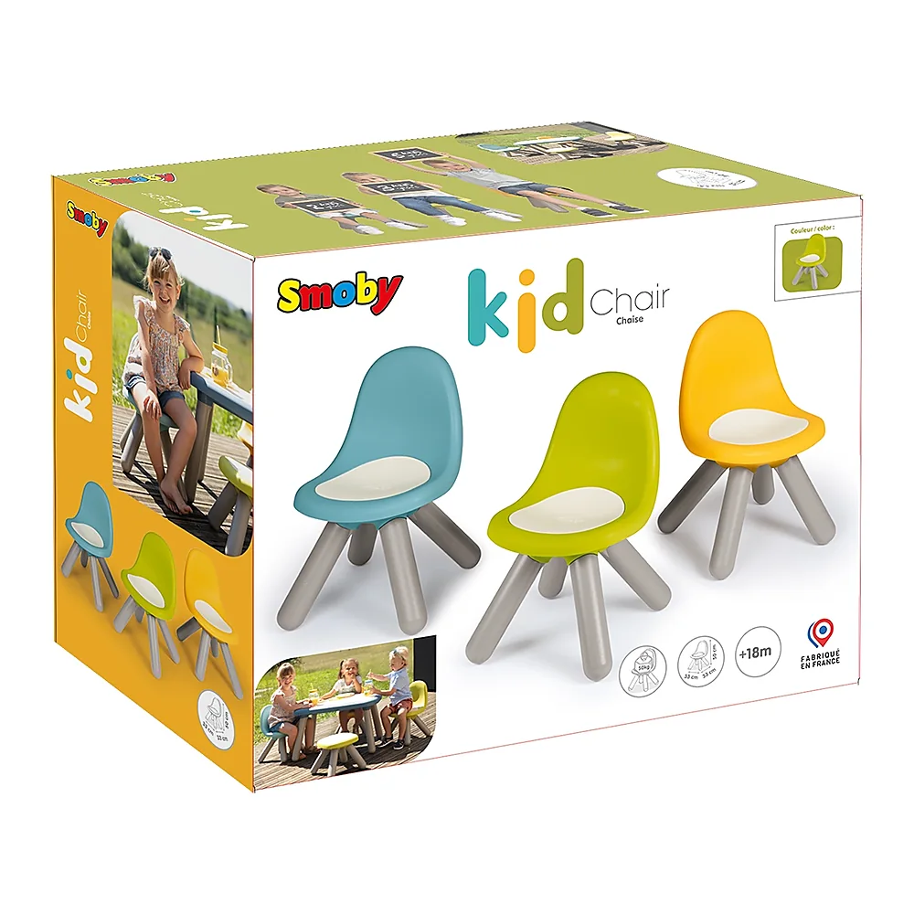 Scaunel cu spatar pentru copii Smoby verde [6]