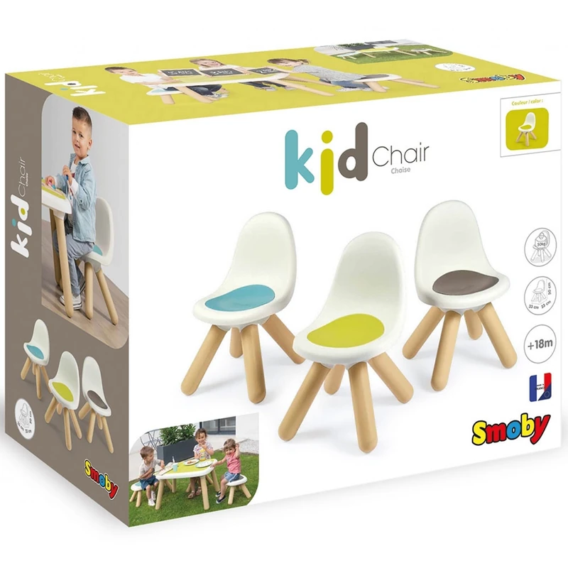 Scaunel cu spatar pentru copii Smoby verde [6]