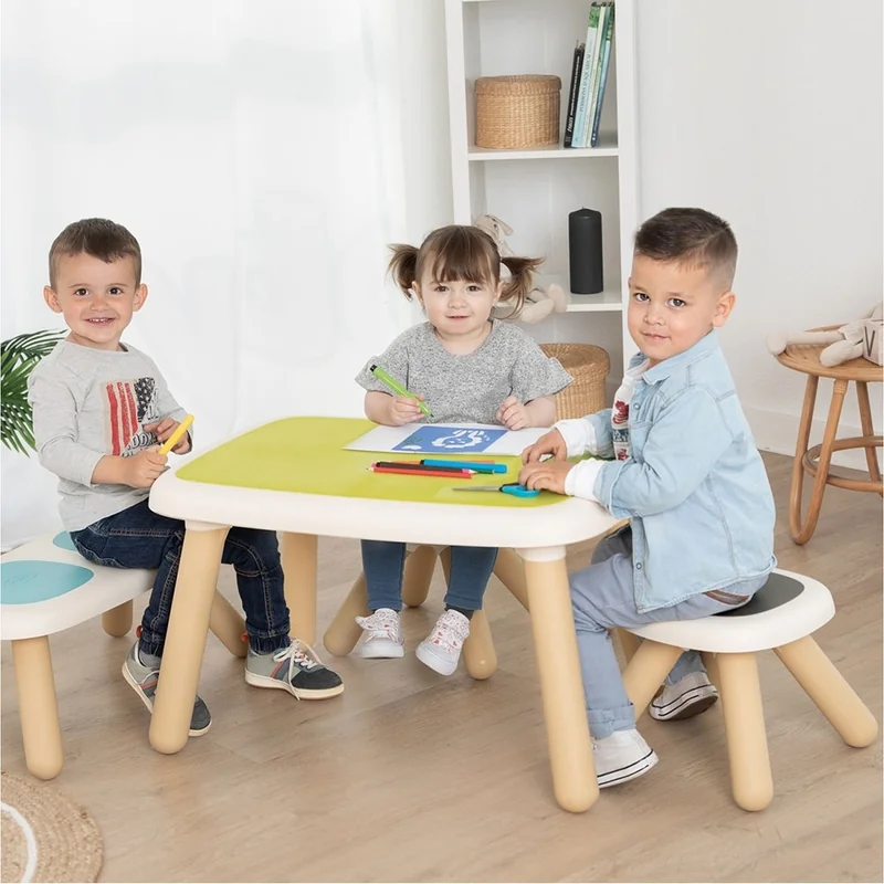 Scaunel cu spatar pentru copii Smoby verde [4]