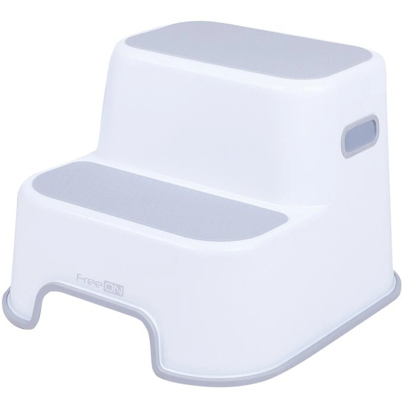 Scaunel Inaltator WC in Doua Trepte, FreeON, White & Grey [2]