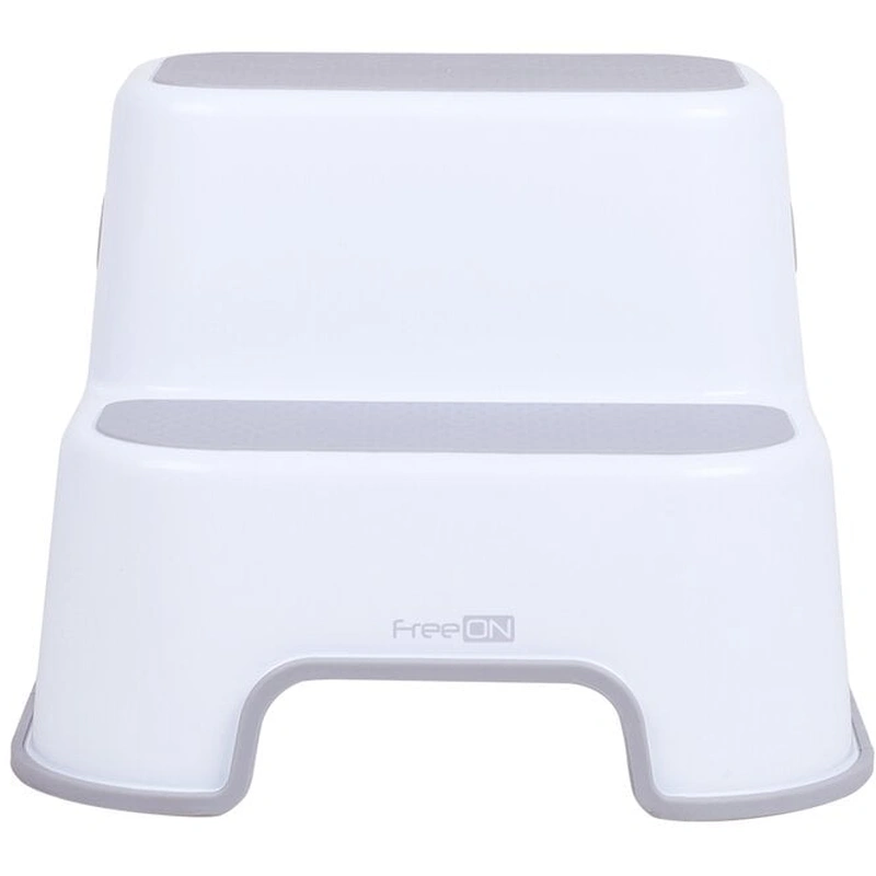 Scaunel Inaltator WC in Doua Trepte, FreeON, White & Grey [4]
