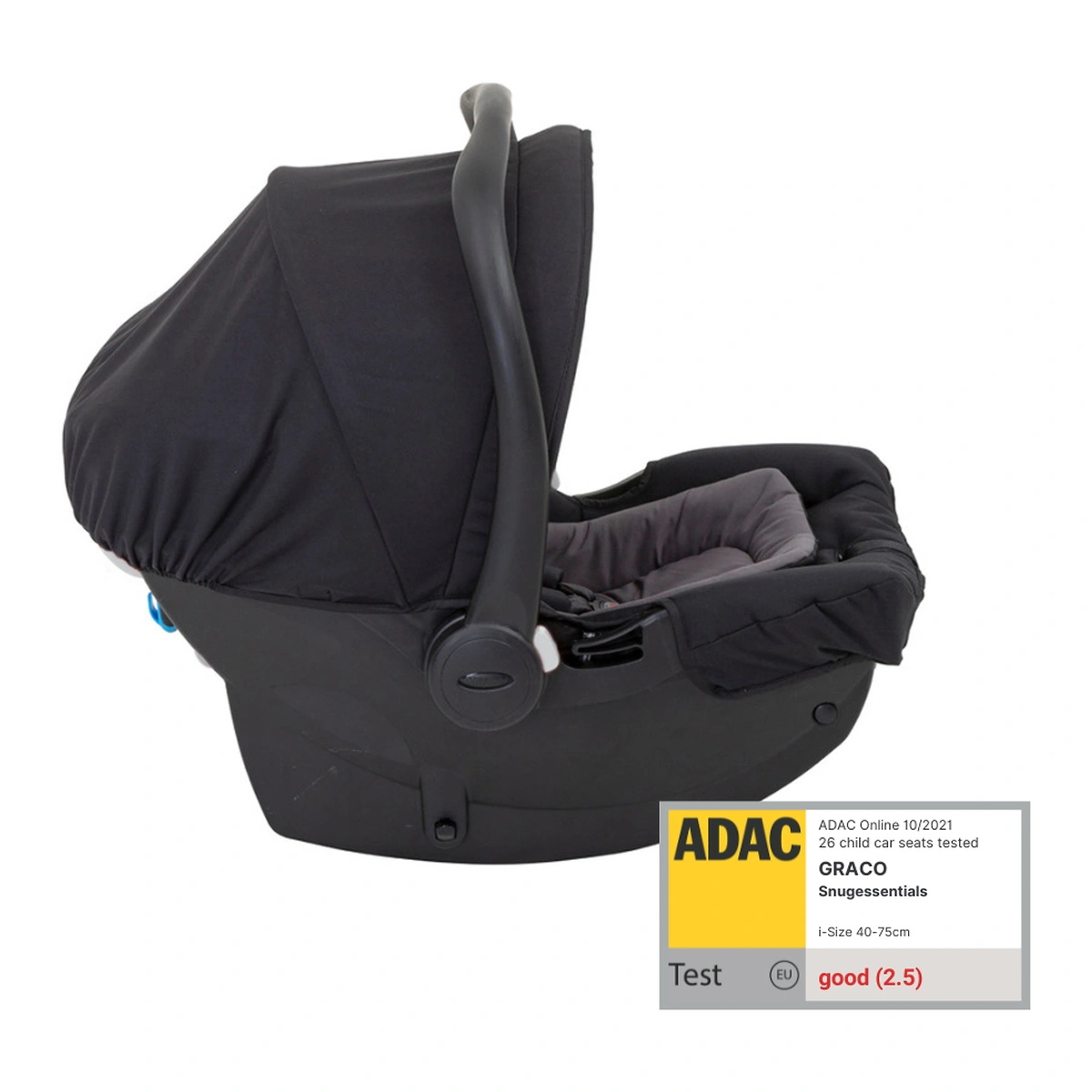 Scoica auto Graco SnugEssentials Midnight Black [8]