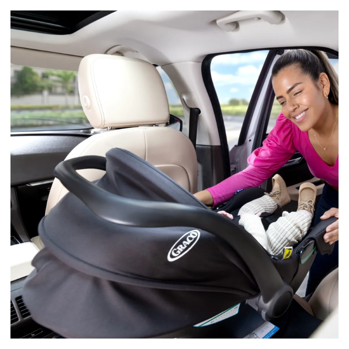 Scoica auto Graco SnugLite Midnight [8]