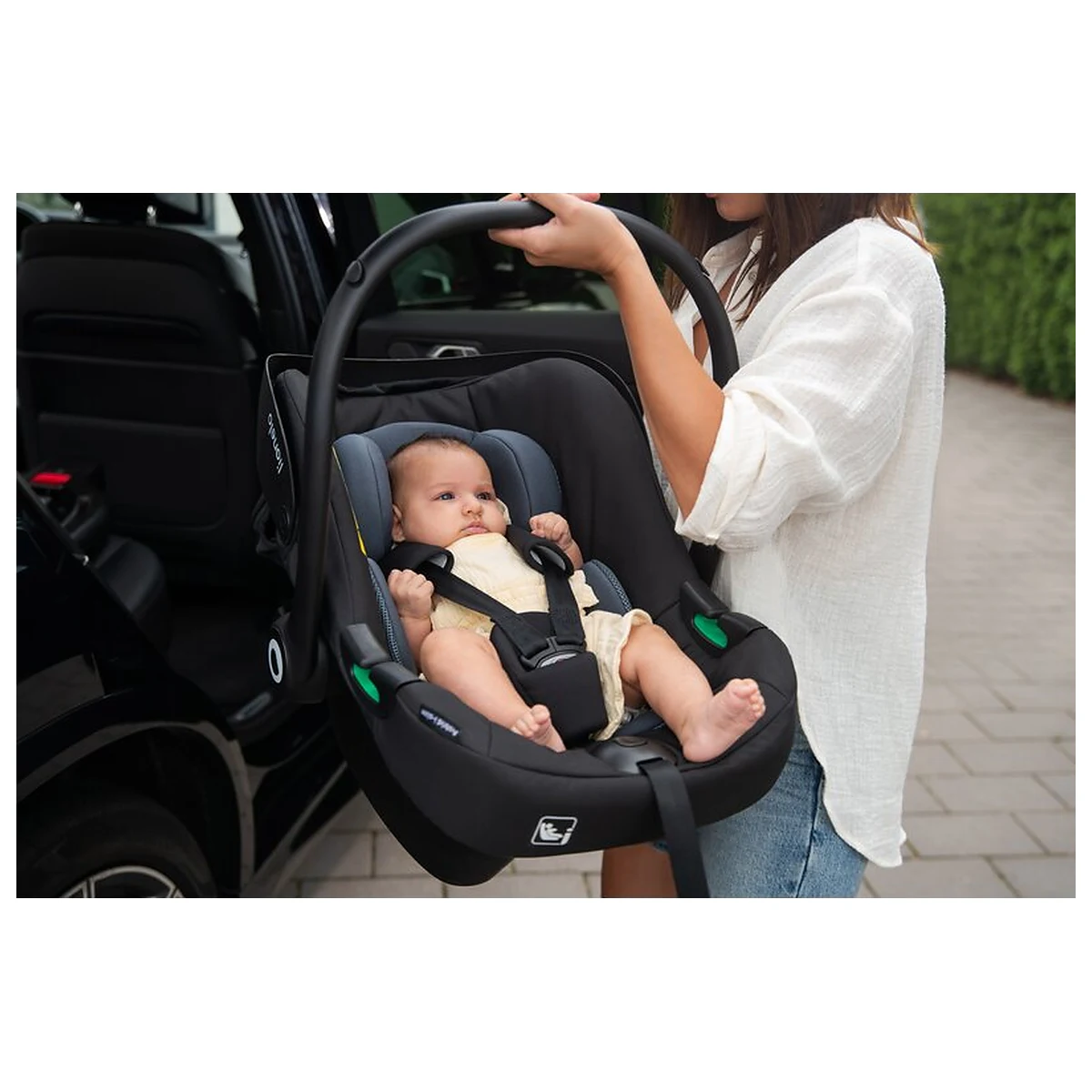 Scoica auto, Lionelo, i-Size Astrid, 0-13 Kg, 40-87 cm, Testat ADAC, Bej [32]
