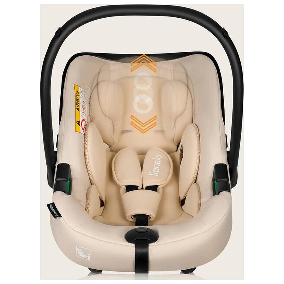 Scoica auto, Lionelo, i-Size Astrid, 0-13 Kg, 40-87 cm, Testat ADAC, Bej [25]