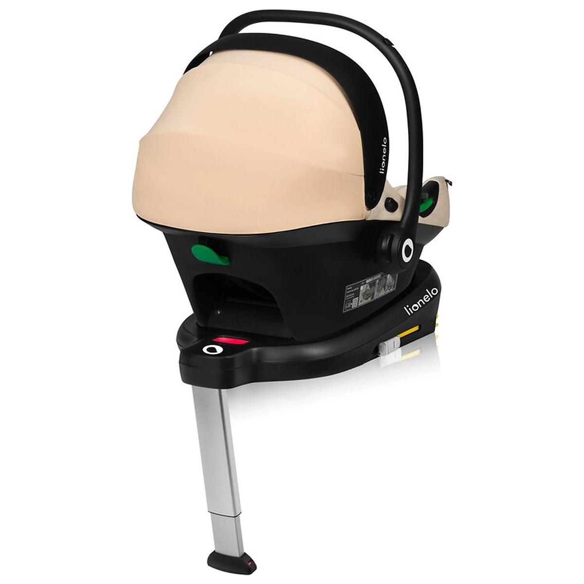 Scoica auto, Lionelo, i-Size Astrid, 0-13 Kg, 40-87 cm, Testat ADAC, Bej [18]