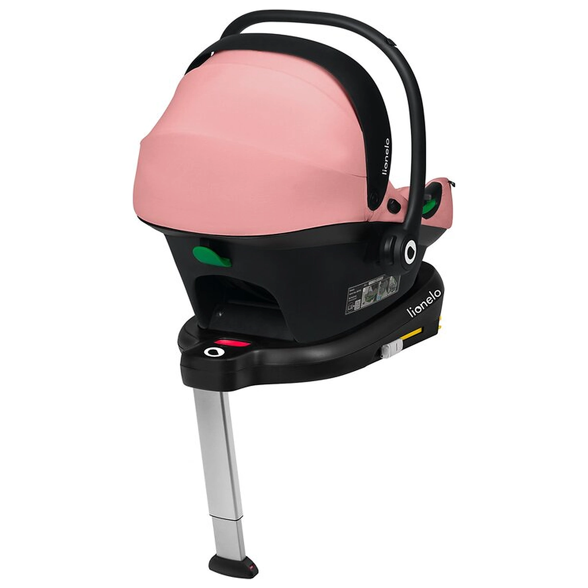 Scoica auto, Lionelo, i-Size Astrid, 0-13 Kg, 40-87 cm, Testat ADAC, Roz [19]