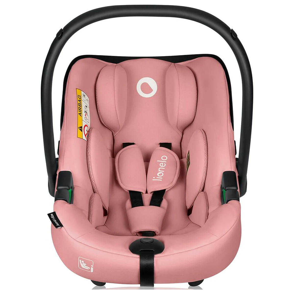 Scoica auto, Lionelo, i-Size Astrid, 0-13 Kg, 40-87 cm, Testat ADAC, Roz [9]