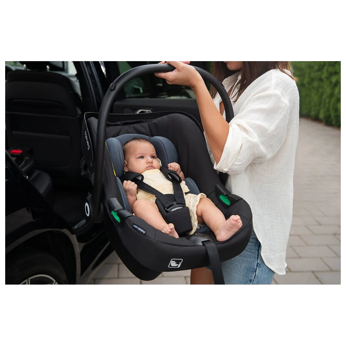 Scoica auto, Lionelo, i-Size Astrid, 0-13 Kg, 40-87 cm, Testat ADAC, Verde [15]