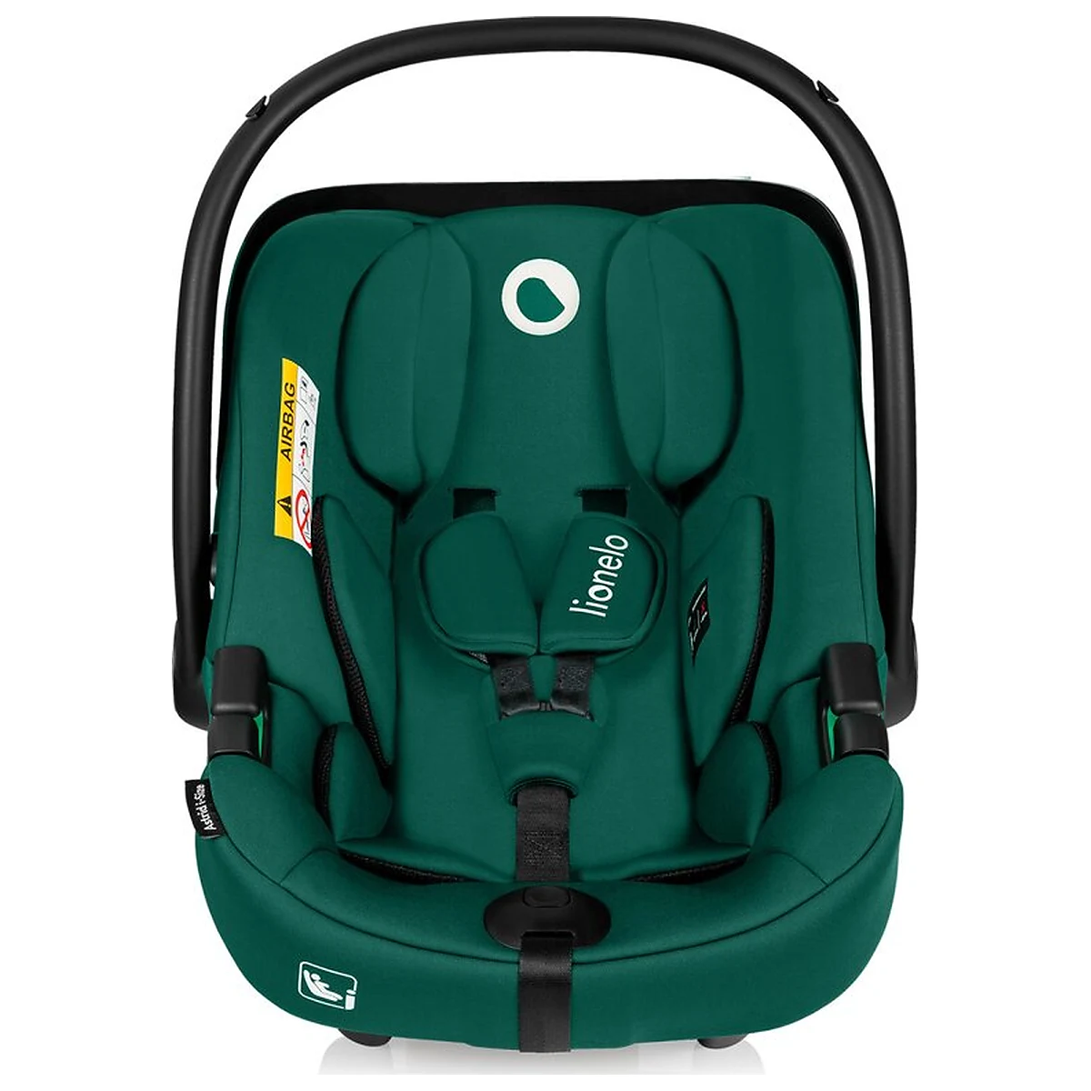 Scoica auto, Lionelo, i-Size Astrid, 0-13 Kg, 40-87 cm, Testat ADAC, Verde [9]