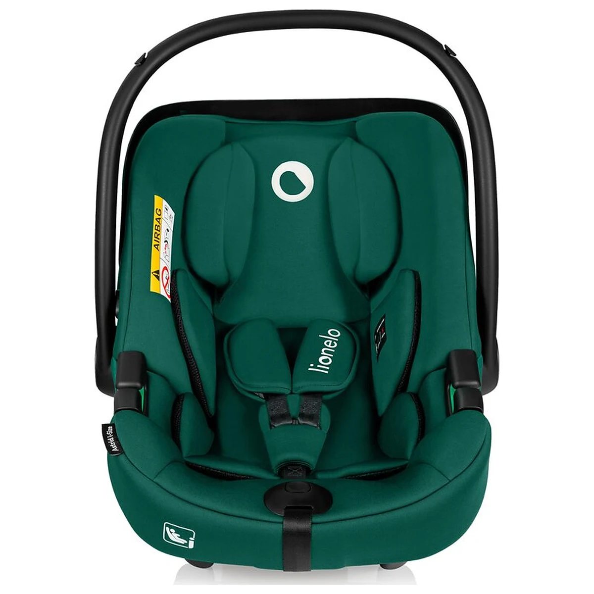 Scoica auto, Lionelo, i-Size Astrid, Include baza Isofix, 0-13 Kg, 40-87 cm, Testat ADAC, Verde [4]