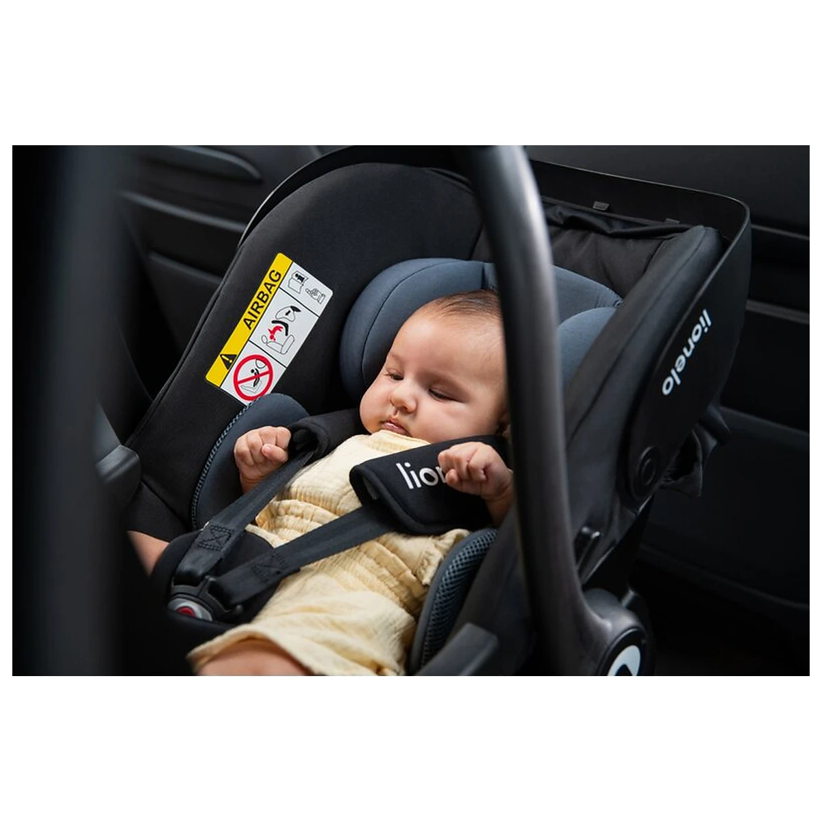 Scoica auto, Lionelo, i-Size Astrid, Include baza Isofix, 0-13 Kg, 40-87 cm, Testat ADAC, Verde [17]