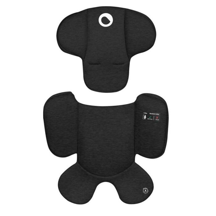 Scoica auto, Lionelo, Moxie, i-Size, 40-87 cm, Tetiera reglabila, intarita cu spuma de memorie, Carcasa ventilata, Din bambus, Protectie avansata, Conform cu R129, Negru [13]