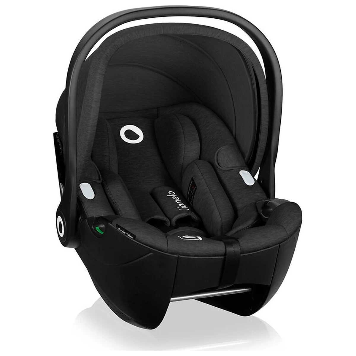 Scoica auto, Lionelo, Moxie, i-Size, 40-87 cm, Tetiera reglabila, intarita cu spuma de memorie, Carcasa ventilata, Din [8]