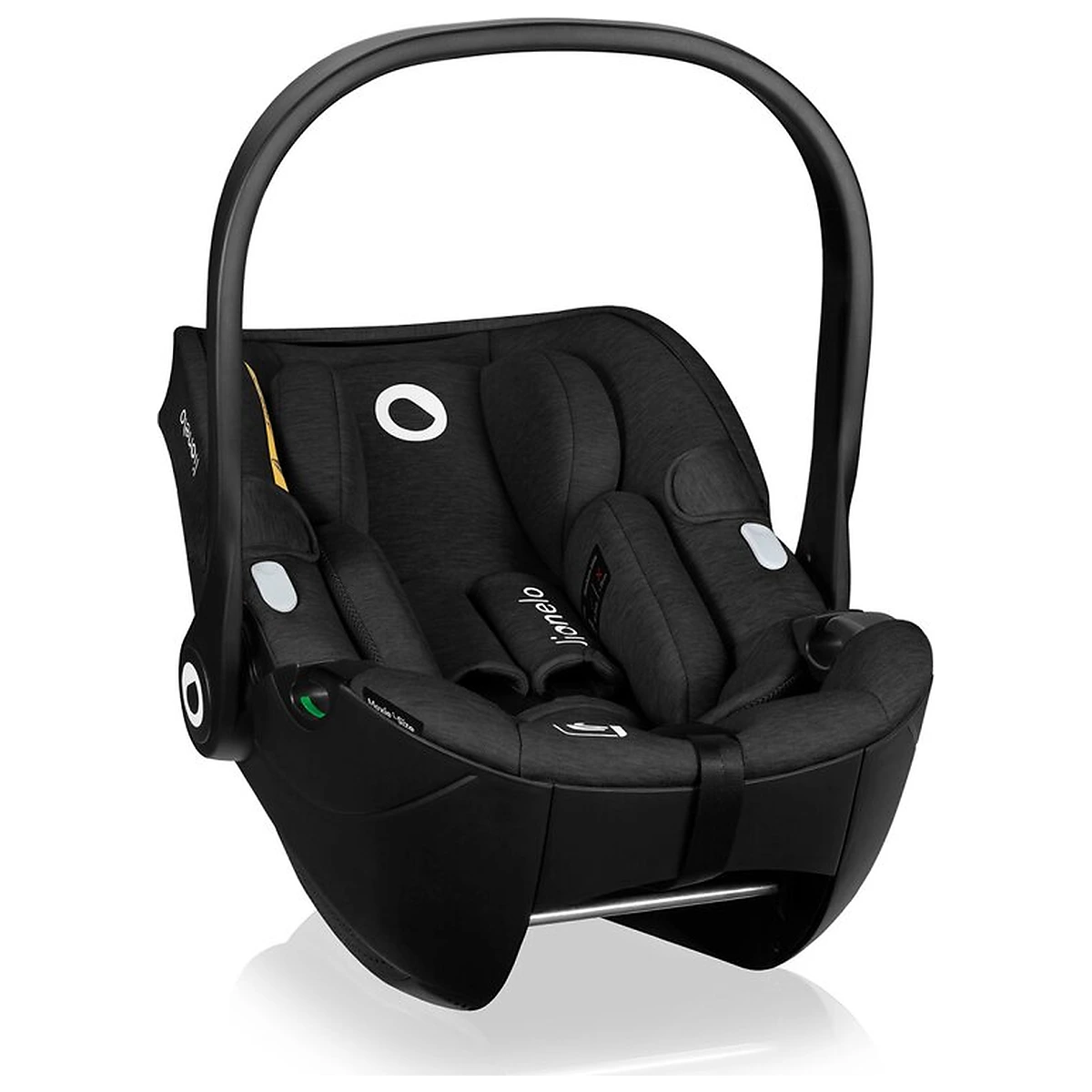 Scoica auto, Lionelo, Moxie, i-Size, 40-87 cm, Tetiera reglabila, intarita cu spuma de memorie, Carcasa ventilata, Din [7]