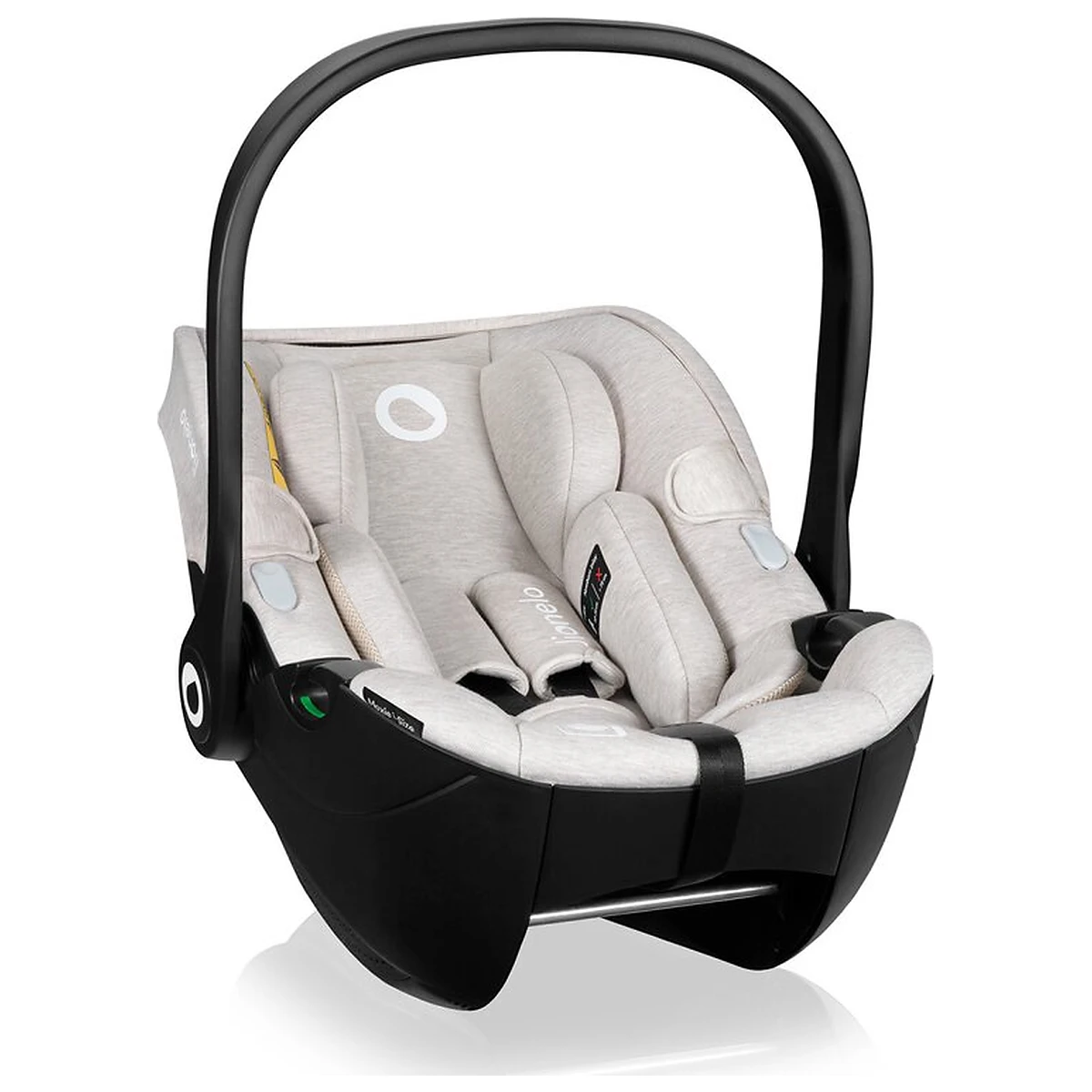 Scoica auto, Lionelo, Moxie, i-Size, Include baza rotativa 360 cu picior de fixare, 40-87 cm, Tetiera reglabila, [7]